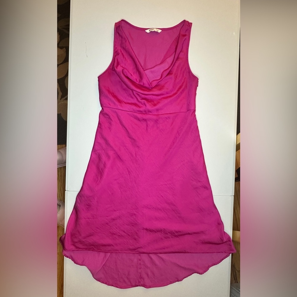 Old Navy Fuchsia High Low dress, size 12